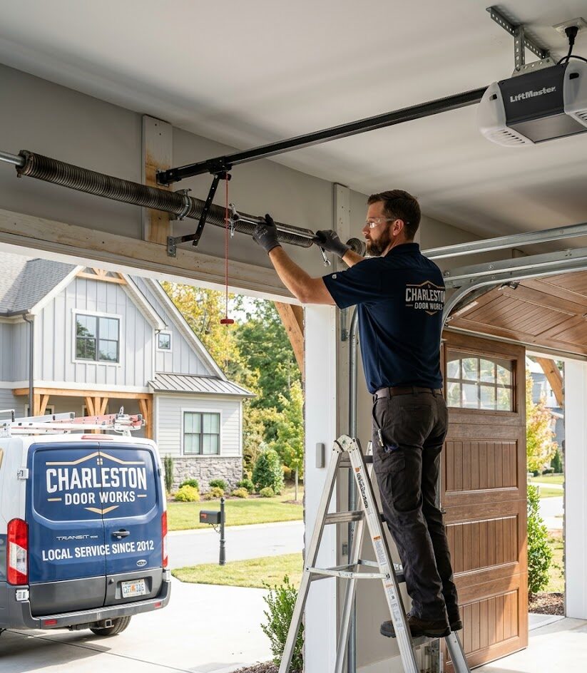 Professional garage door services in Charleston TN