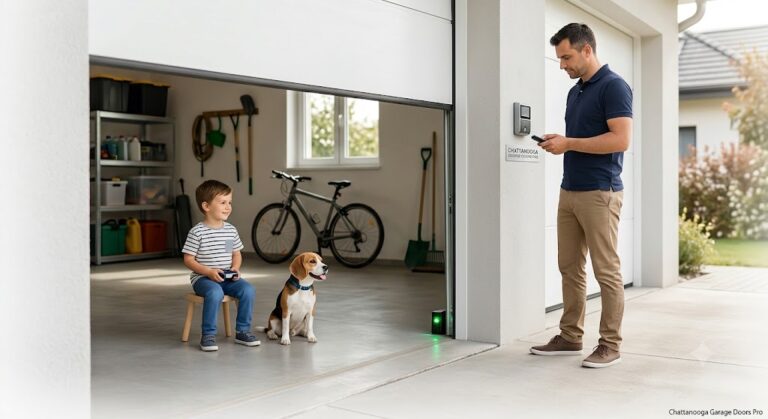 Child and Pet Safety Around Garage Doors