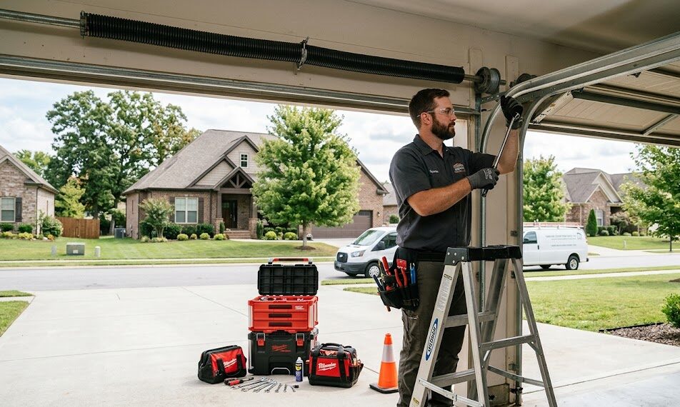 Garage door repair services in Collegedale TN - professional technicians serving the community