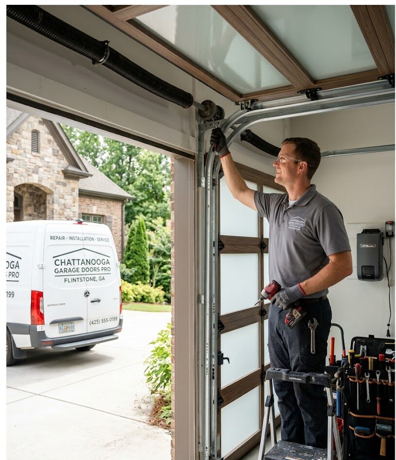 Professional garage door services in Flintstone GA