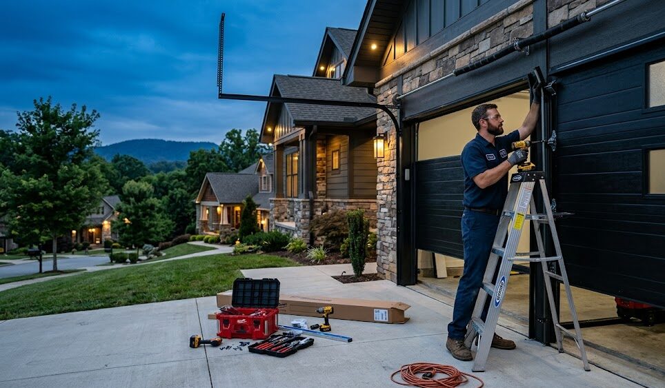 Garage door spring repair and commercial garage door services in Ooltewah TN