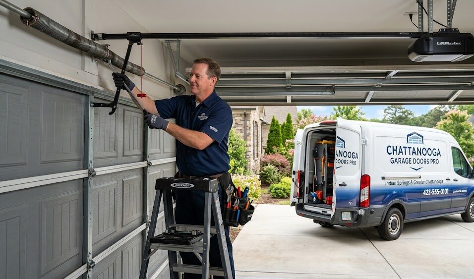 Professional garage door repair services in Indian Springs GA - expert technicians serving the community