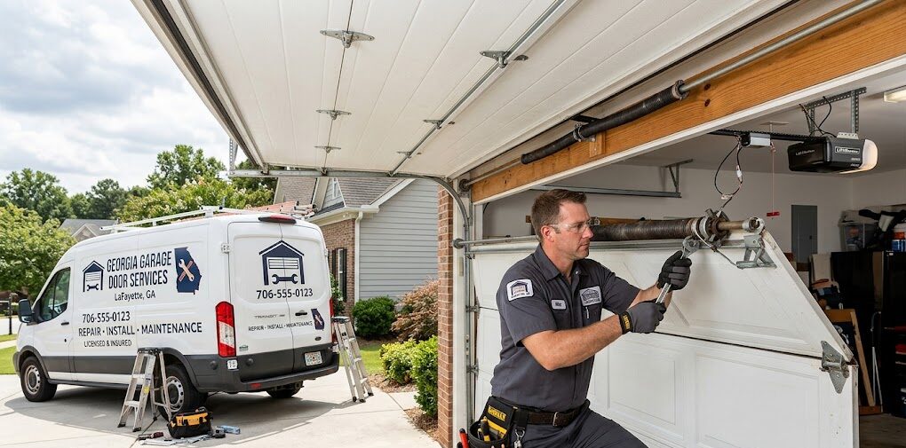 Garage door repair cost guide Chattanooga