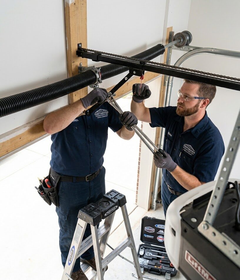 Garage door repair and installation services in Lakeview GA and surrounding areas