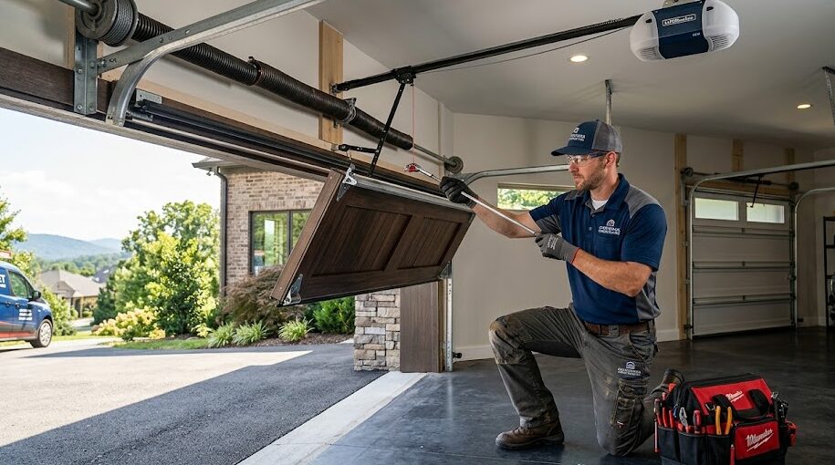 Professional garage door repair and installation services in Ridgeside TN and surrounding areas