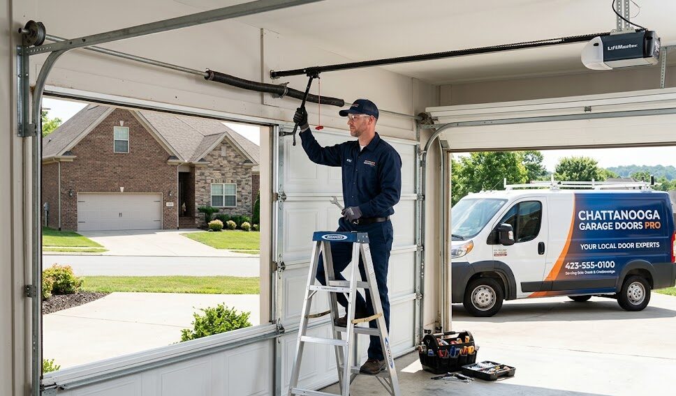 Professional garage door repair and installation services for Monteagle TN homes and businesses