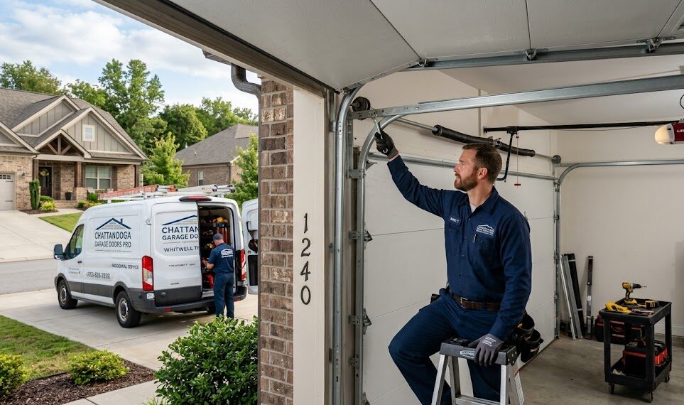 Garage door repair and installation services in Whitwell TN and surrounding areas
