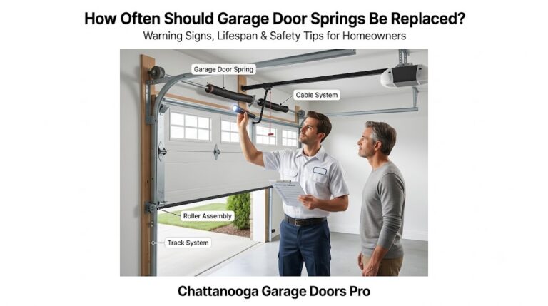 How Often Should Garage Door Springs Be Replaced?