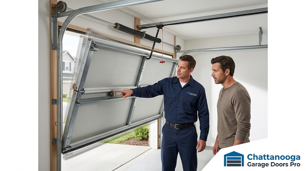 Garage door shakes when opening or closing - troubleshooting guide