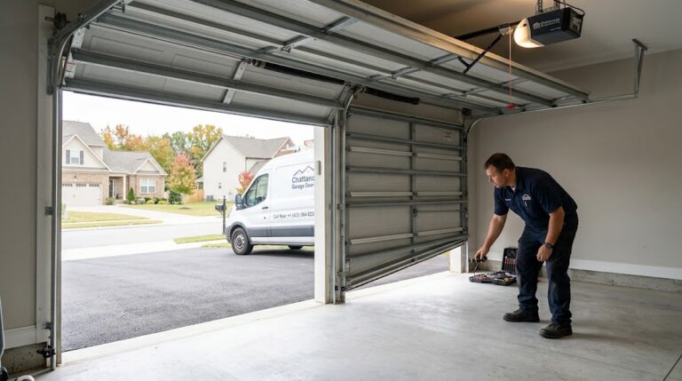 Garage Door Reverses Before Hitting the Floor