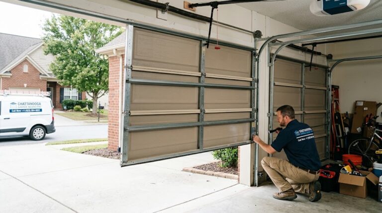 Garage Door Stops Halfway: Causes and Solutions
